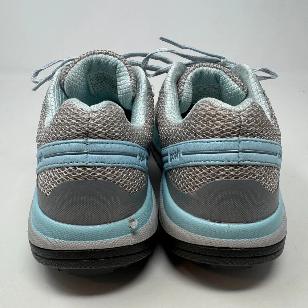 GDEFY‎ Gravity Defyer Corrective Fit Walk Gray Blue Gym Shoes Women's Size 7.5